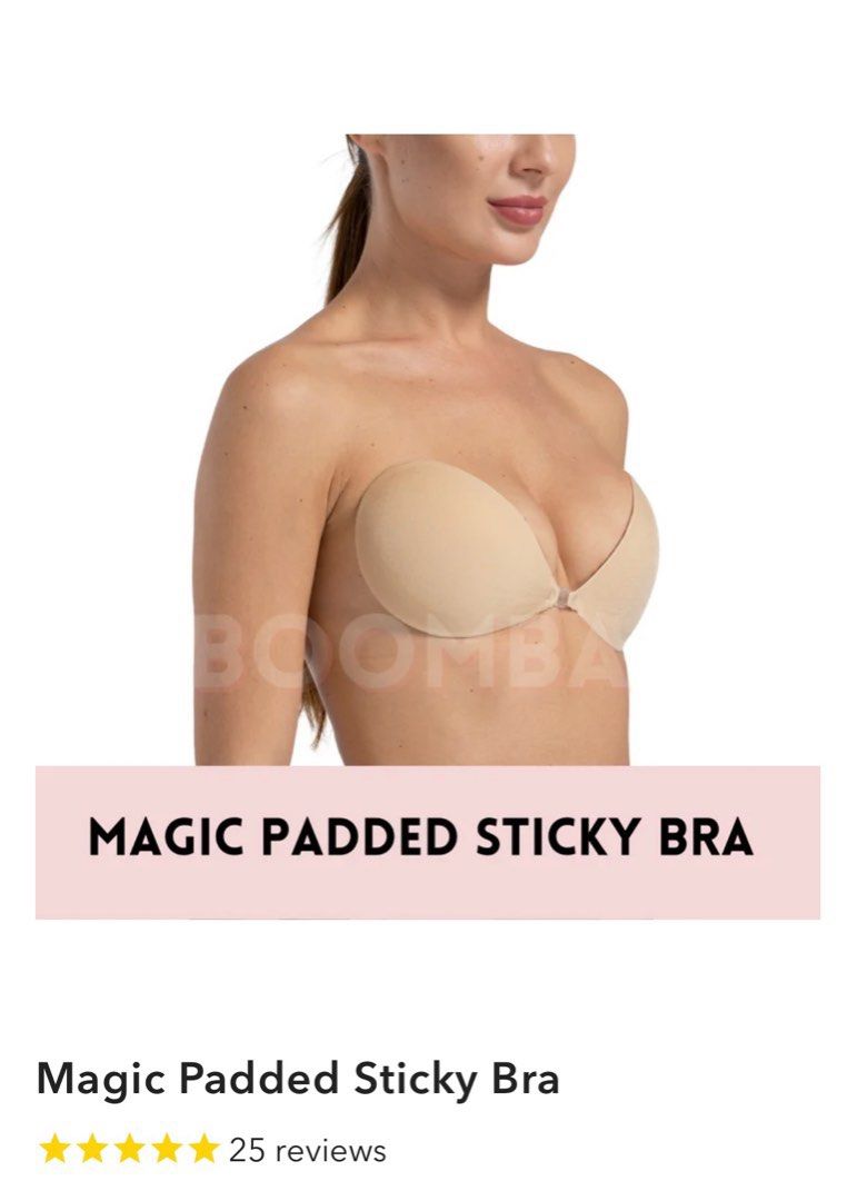 How To Use BOOMBA Magic Padded Sticky Bra