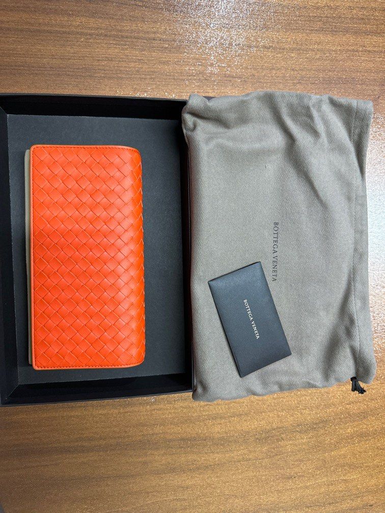 Bottega Veneta Long Wallet with Strap for sale
