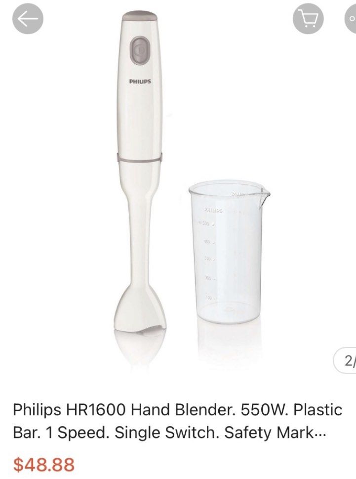 Brand New Philips Hand Blender Pro Mix, TV & Home Appliances, Kitchen