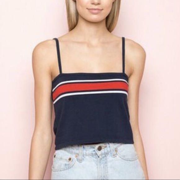 brandy melville black faye tank, Women's Fashion, Tops, Other Tops on  Carousell