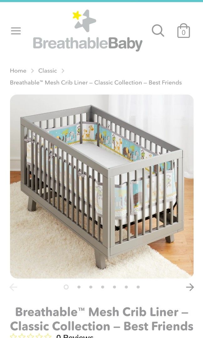 Best breathable mesh shop crib liner