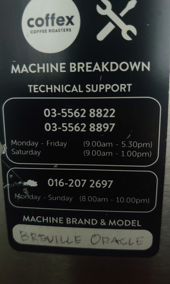 Breville oracle bes980, TV & Home Appliances, Kitchen Appliances