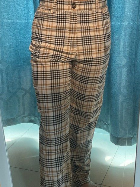 Michael Kors Flannel Glen Plaid Pants | Southcentre Mall