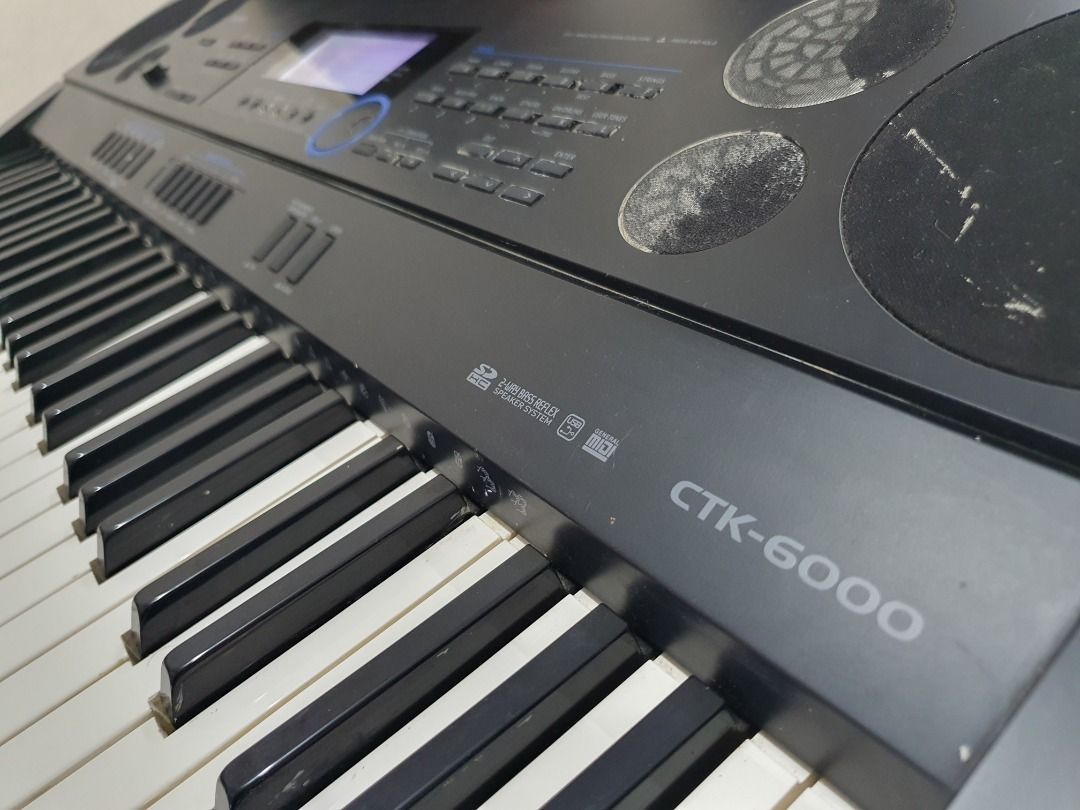 Casio CTK 6000 advanced arranger keyboard piano