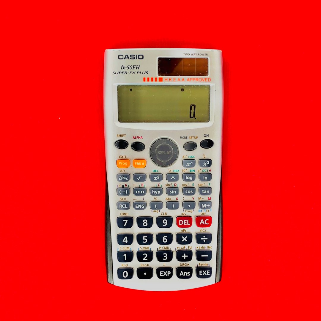 Casio fx 50fh scientific calculator