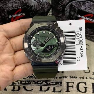 Casio G-Shock Gm2100 oak steel rubber strap