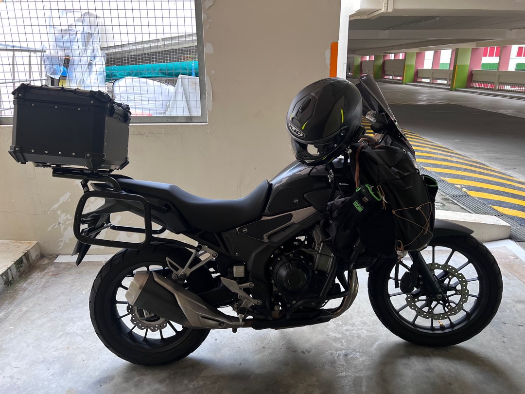 Ninja 400 Rack NX400 CB400X Rear and Side Rack 2-In-1 (Include installation ...