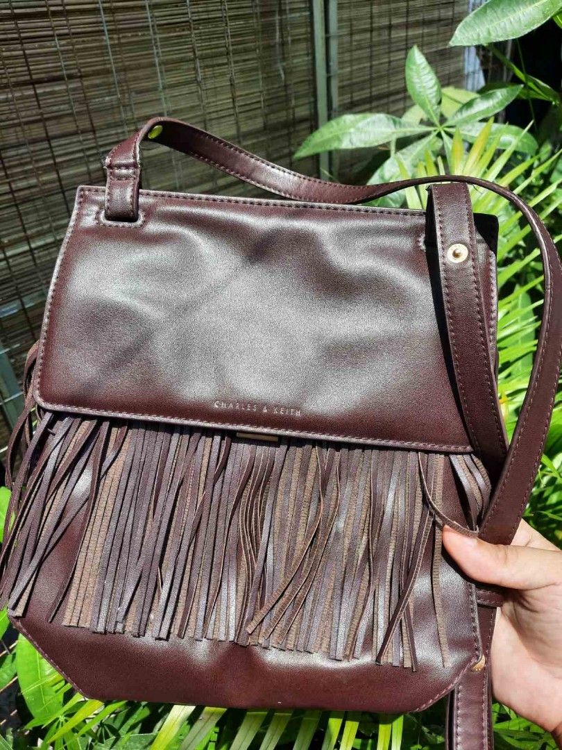 Charles and hotsell keith fringe bag