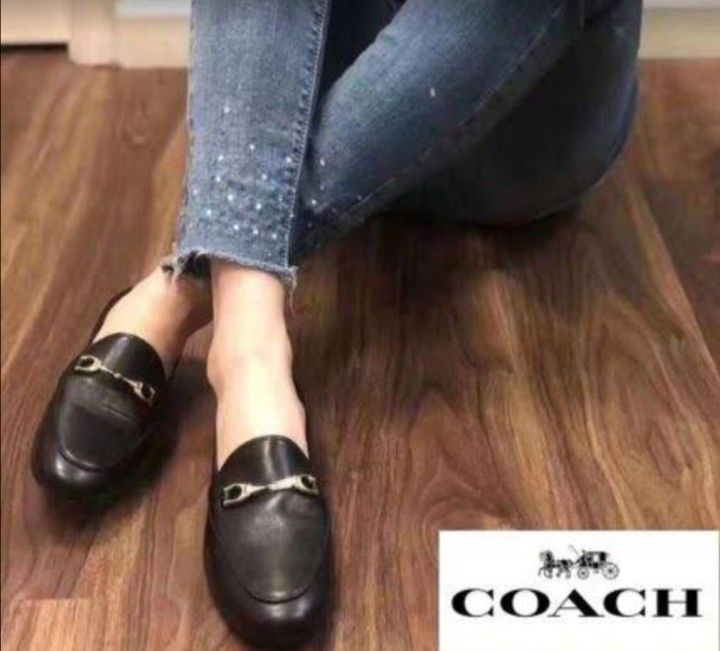 Coach haley black horsebit loafers, Women's Fashion, Footwear, Loafers on  Carousell