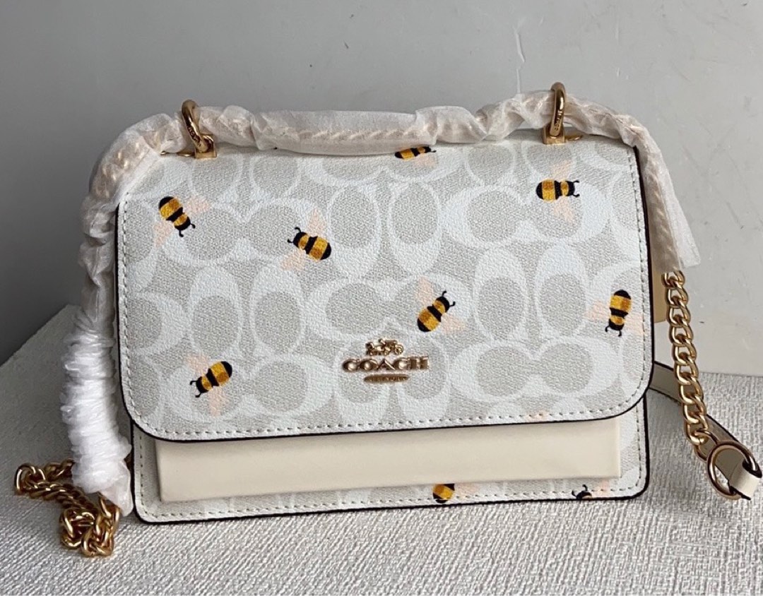 Coach bee bag deals