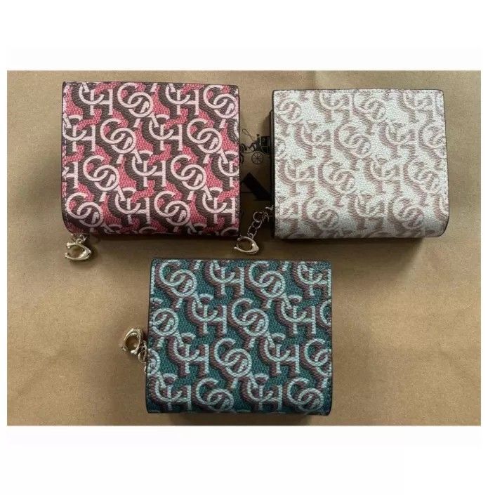 Coach Wallet Monogram Women s Fashion Bags Wallets Wallets Card Holders on Carousell