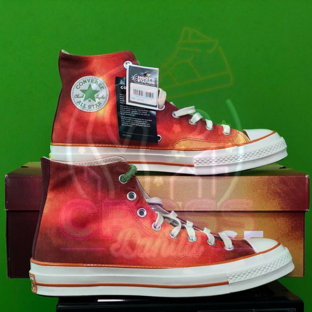 CONVERSE CHUCK 70 HI ORANGE 170590c