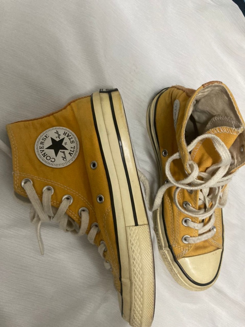 Mustard converse uk best sale