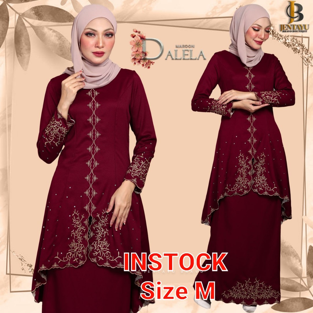 Dalela Kebarung, Women's Fashion, Muslimah Fashion, Baju Kurung & sets ...