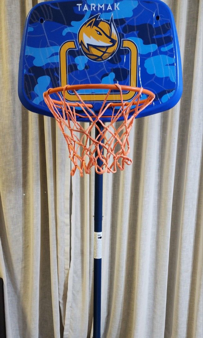 Decathlon Basketball hoop K500 Aniball 1.3 to 1.6m, Sports Equipment