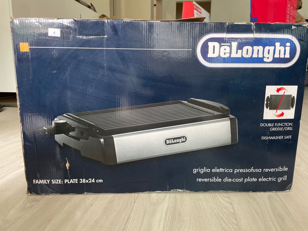 Delonghi family grill (38cm x 24cm), TV & Home Appliances, Kitchen