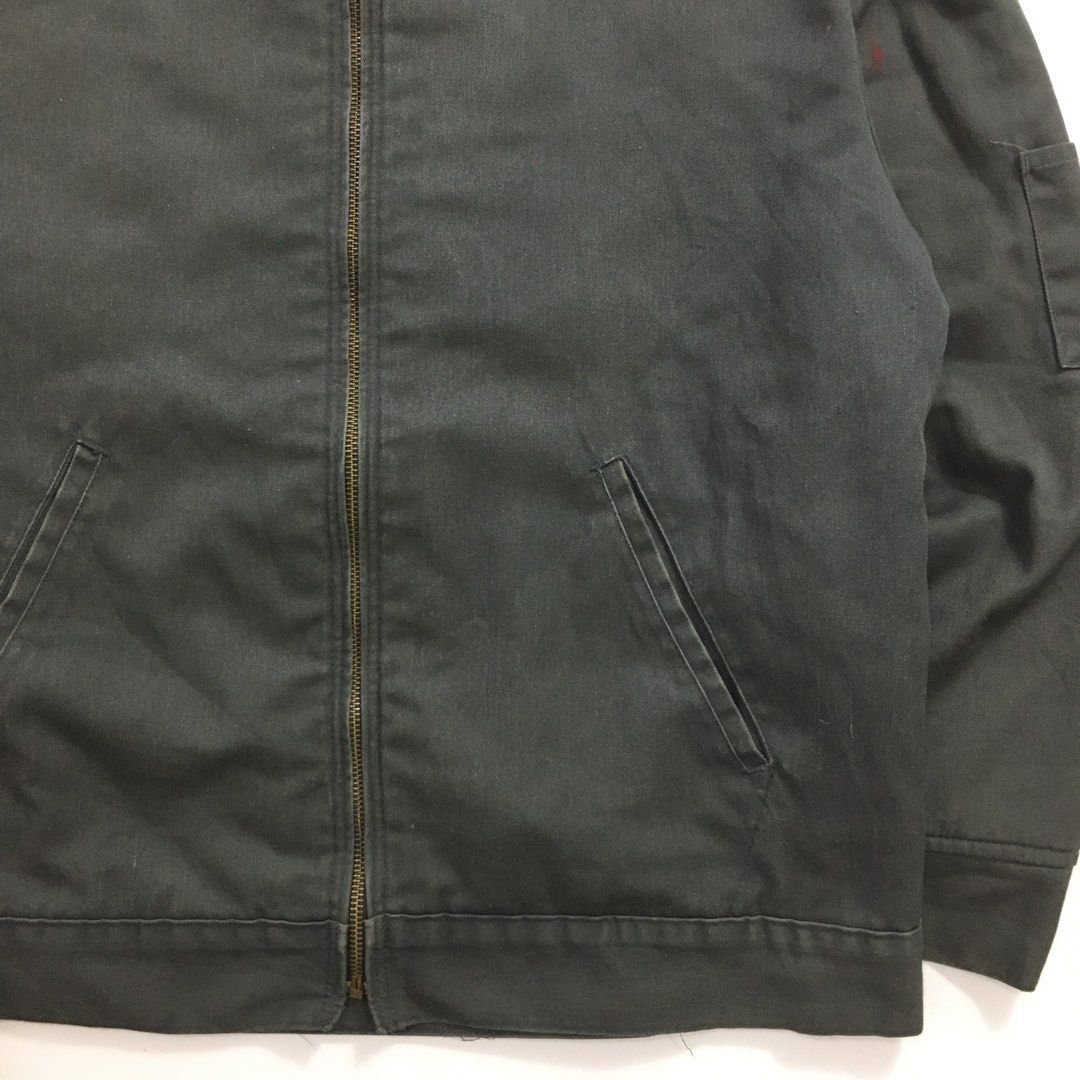 Dickies Eisenhower jacket Grey Quilted lined Splash pocket, Men's