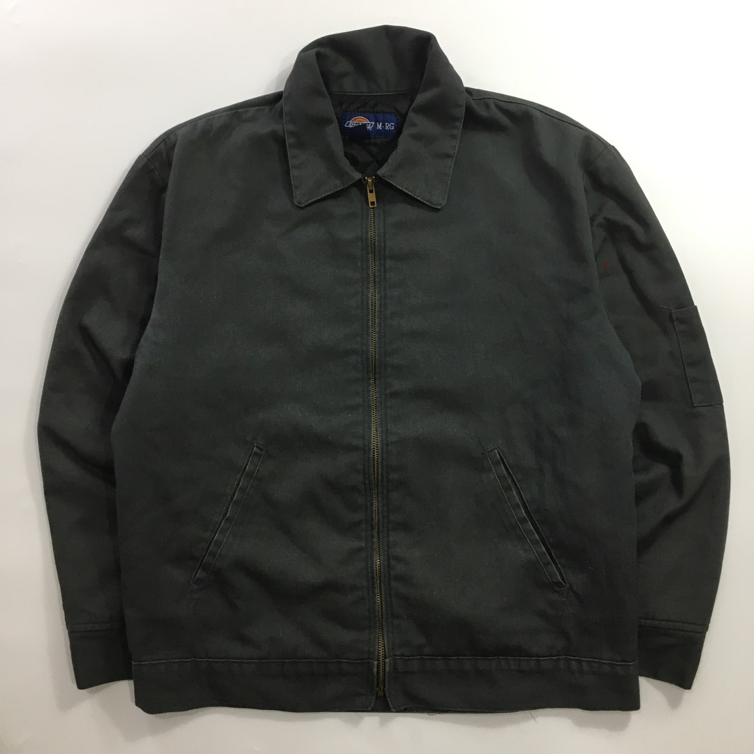 Dickies Eisenhower jacket Grey Quilted lined Splash pocket, Men's