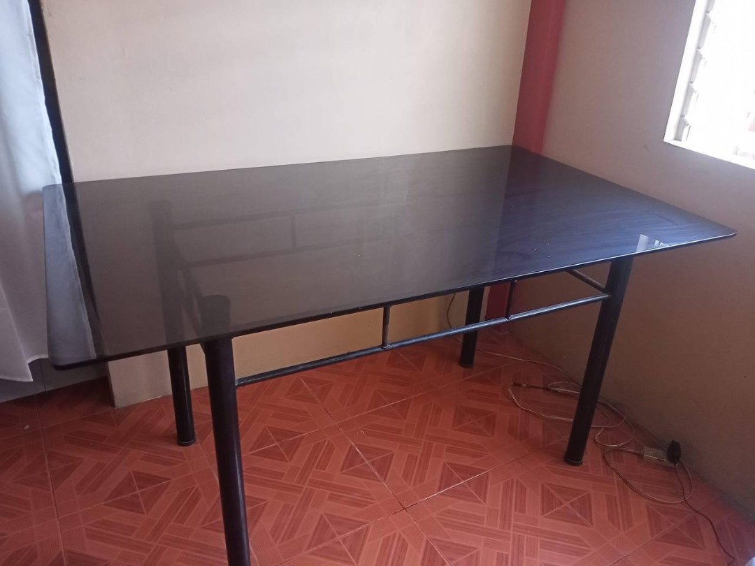 Dining table 6 feet, Furniture & Home Living, Furniture, Tables & Sets