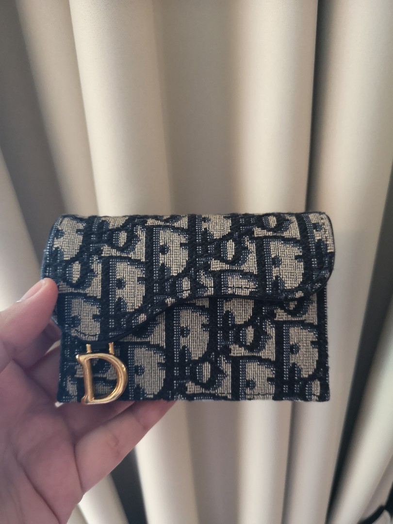 Mua Ví Đựng Thẻ Dior Card Holder Oblique Galaxy Leather Màu Đen  Dior   Mua tại Vua Hàng Hiệu h090109
