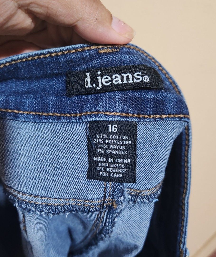 D.jeans stretchable denim shorts for women, Women's Fashion