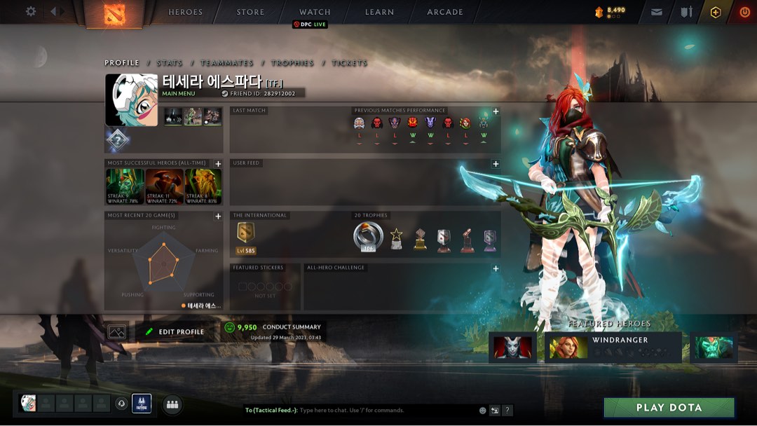 DOTA 2 ACCOUNT, Video Gaming, Video Games, Others on Carousell