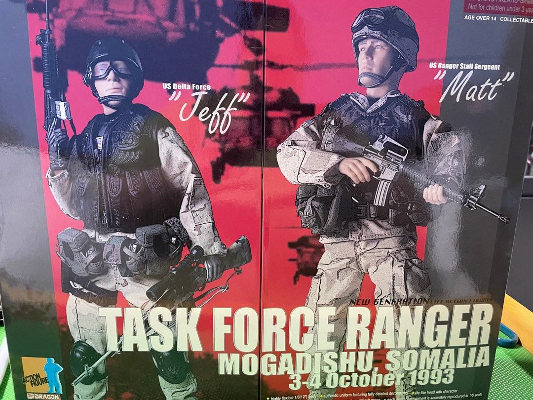 ドラゴン 近しい 1/6 TASK FORCE RANGERシリーズ３体セット