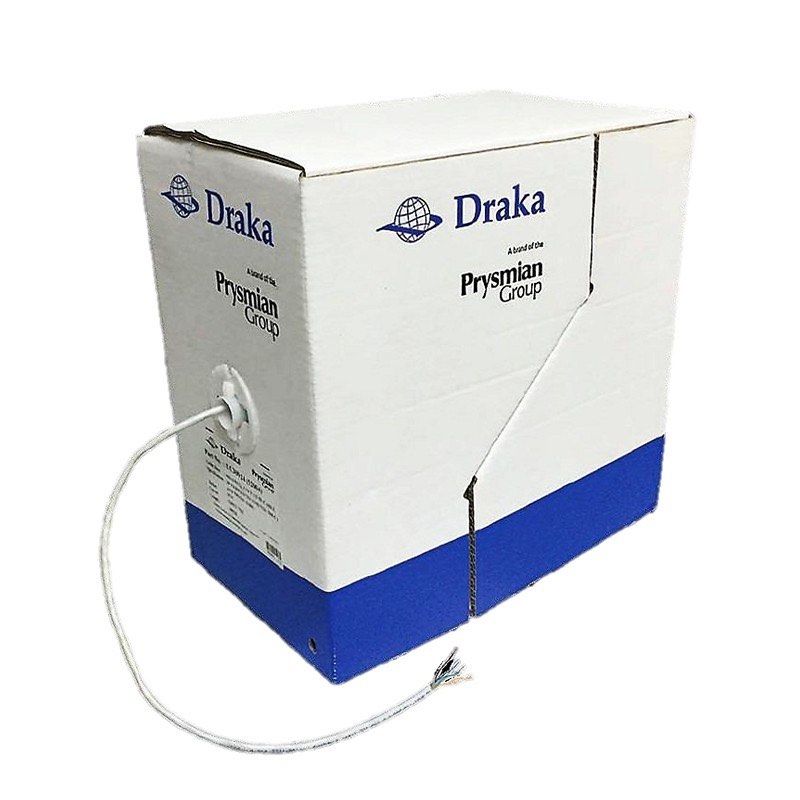 DRAKA CAT 6 305M NETWORK CABLE CAT6 LAN CABLE UC400 U/UTP 23 AWG PVC