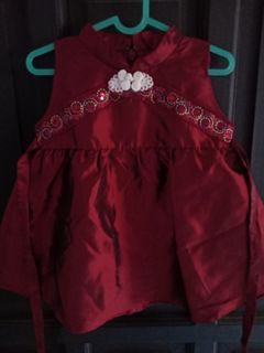 Dress gaun cheongsam imlek