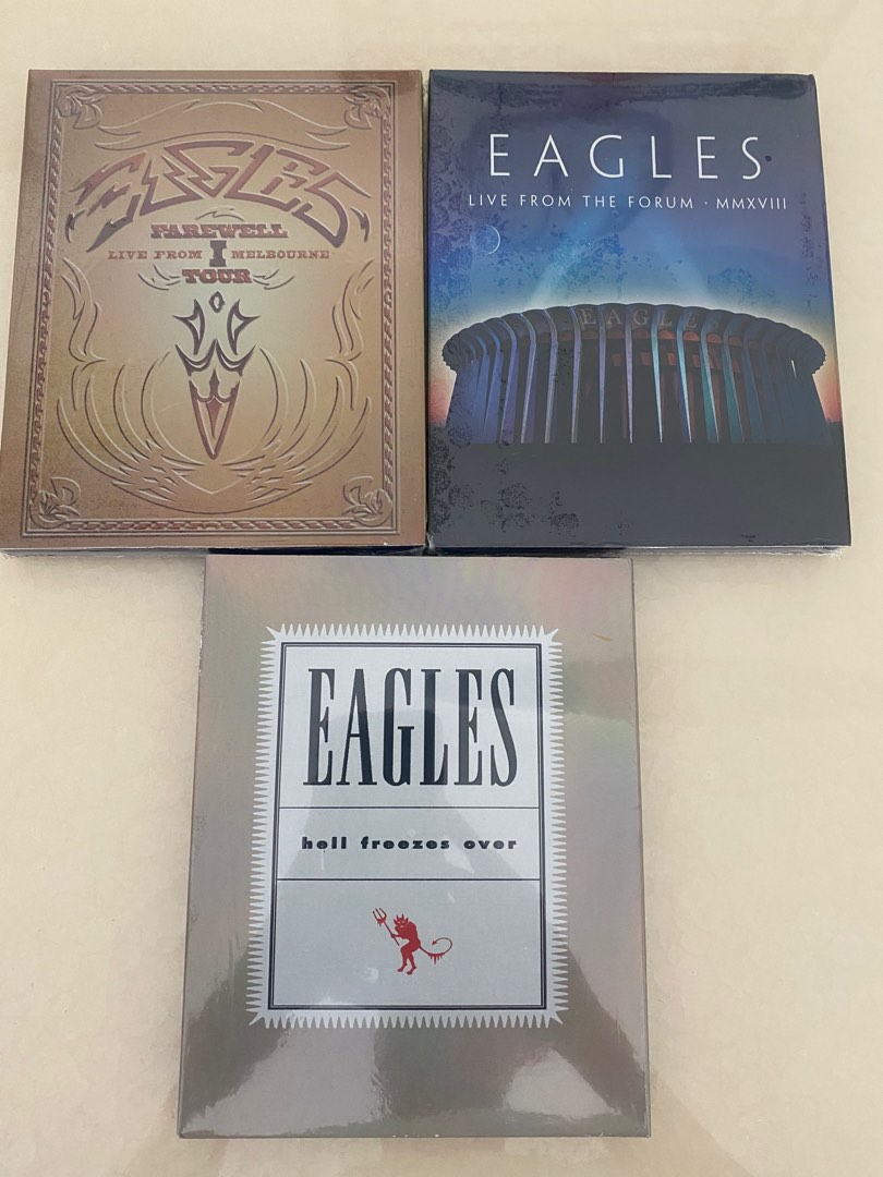 Eagles Blu Ray Collection, Hobbies & Toys, Music & Media, CDs & DVDs on ...