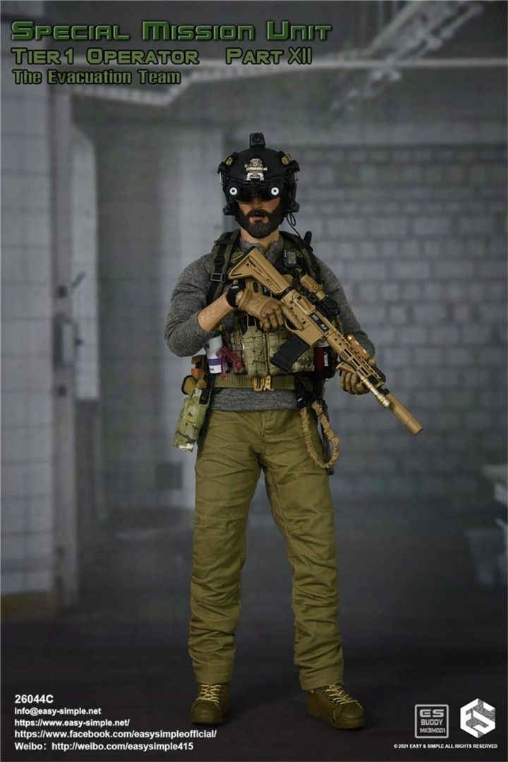  Easy & simple es26044c special missions unit tier 1 evacuation, Hobbies ...