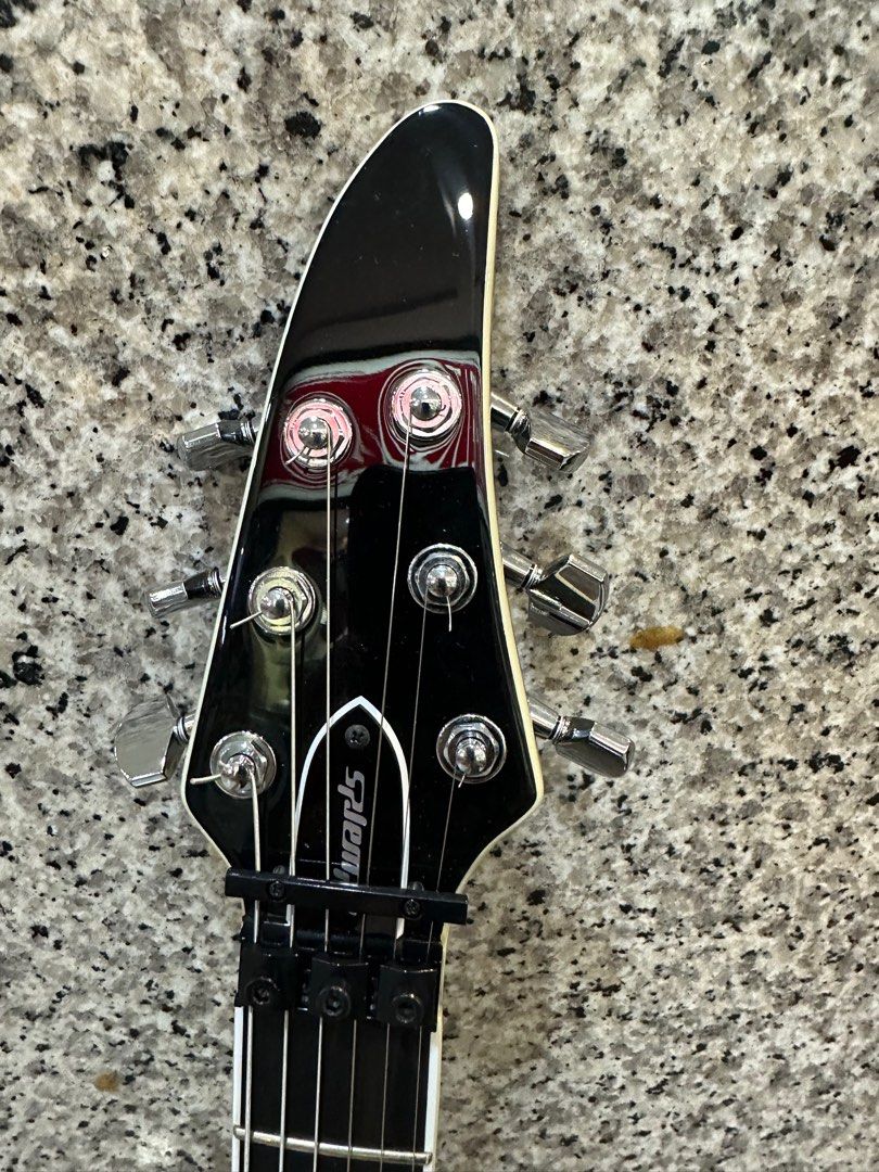 Edwards E-HR-145III BK Black HORIZON Series Floyd Rose Electric