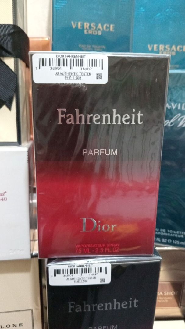 Fahrenheit hotsell perfume lazada