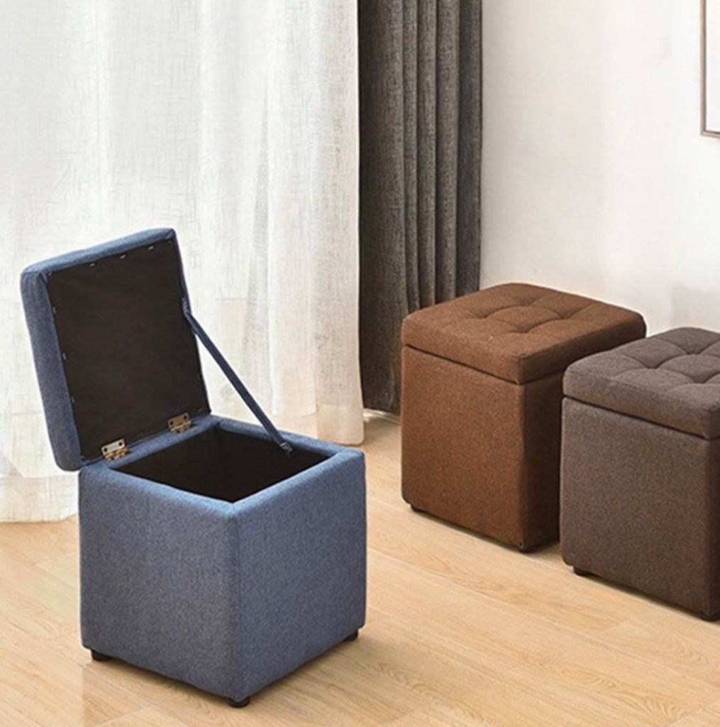 Dressing stool sales with storage