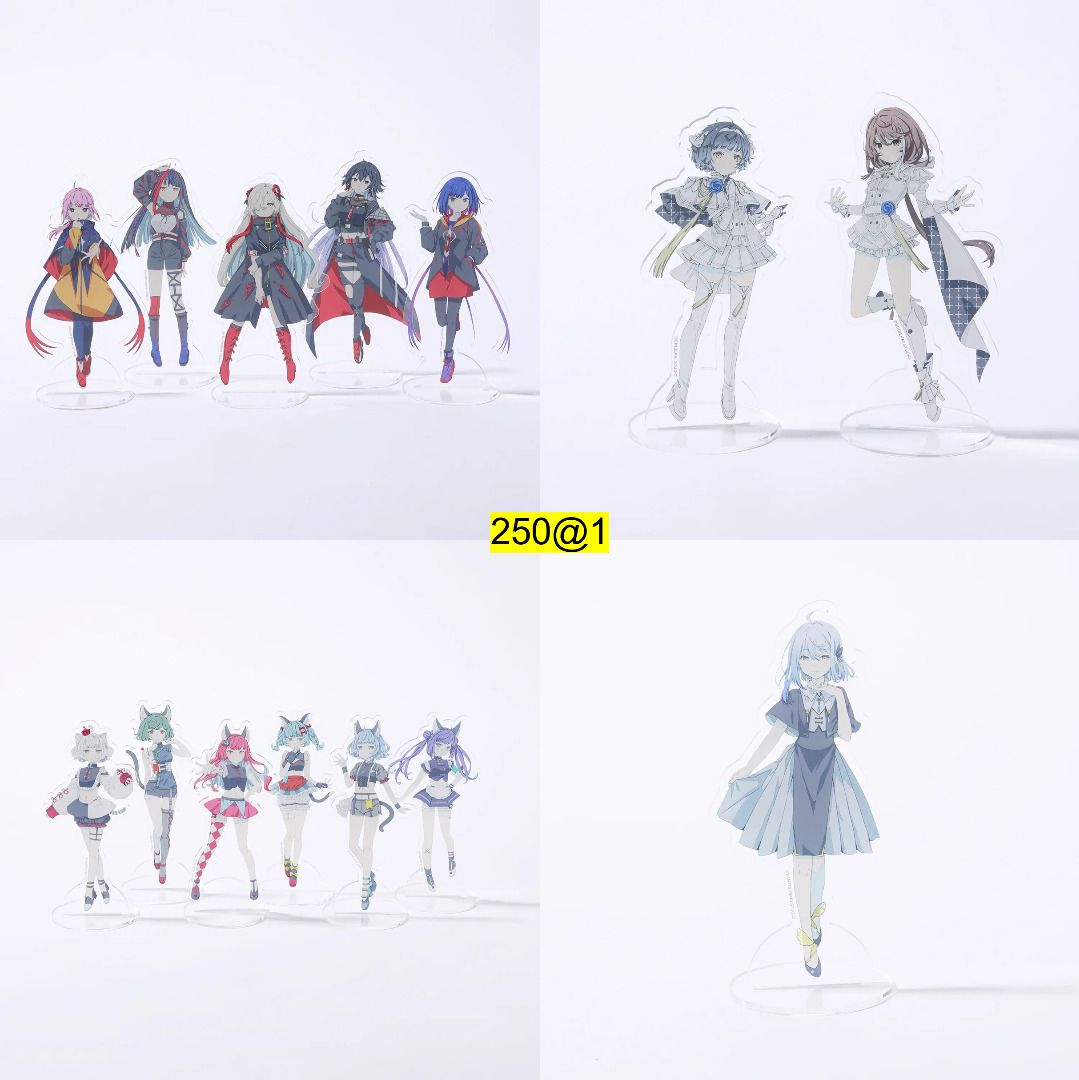 神椿】FES'23 花譜理芽ヰ世界情緒春猿火幸祜存流明透CIEL VALIS【KAMITSUBAKI】 vsinger vtuber  hololive, 預購- Carousell