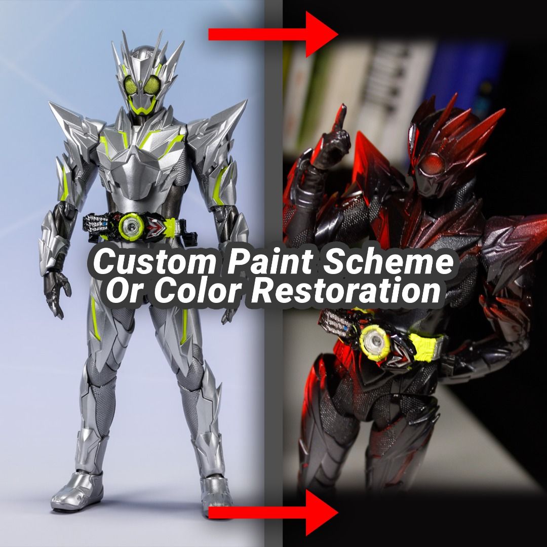 Figure Customizing Service, SHF SH Figuarts, Figma, SIC, Marvel Legends ...