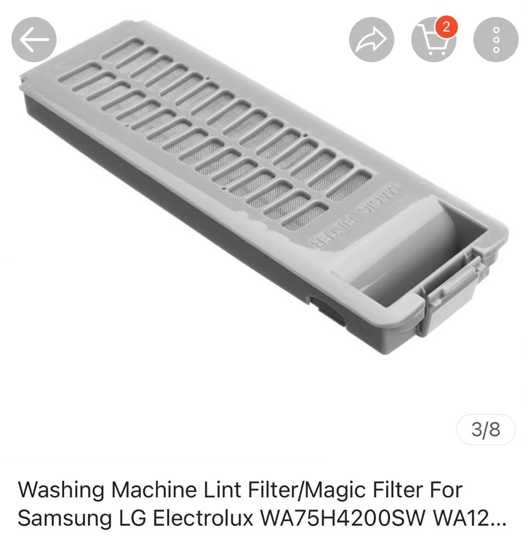 Filter for Washing Machine, TV & Home Appliances, Washing Machines and