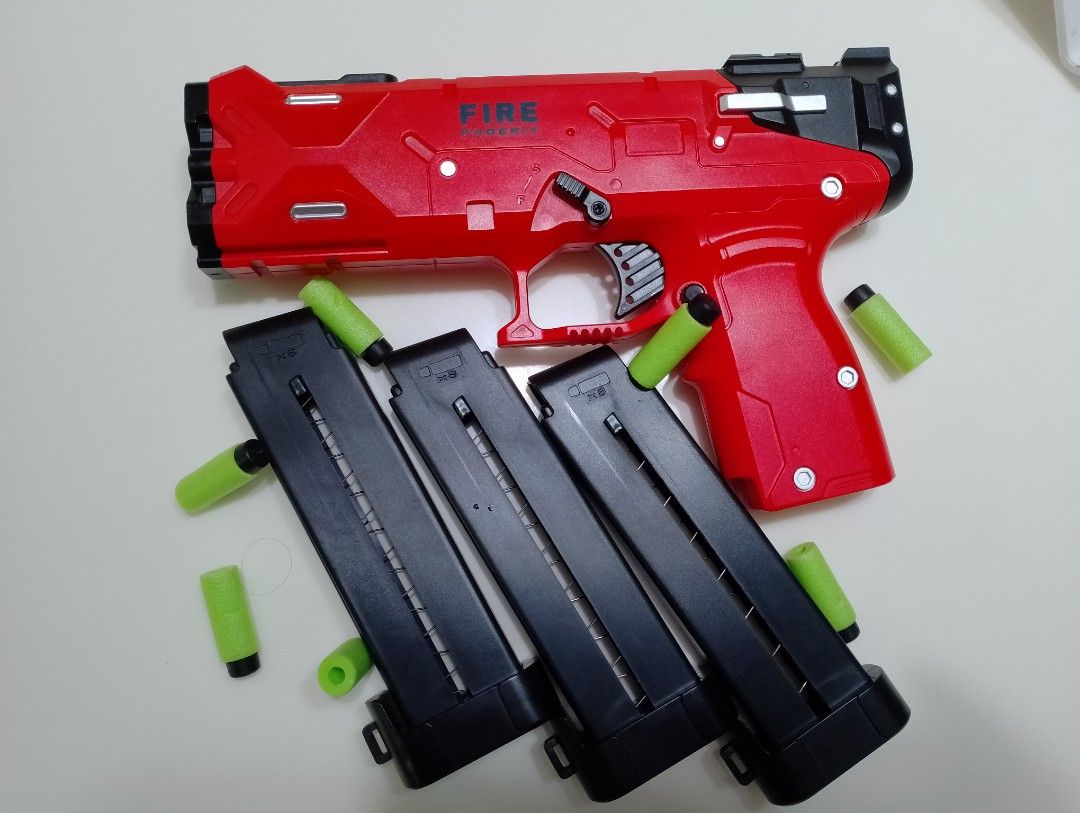 Fire phoenix (nerf blaster), Hobbies & Toys, Toys & Games on Carousell