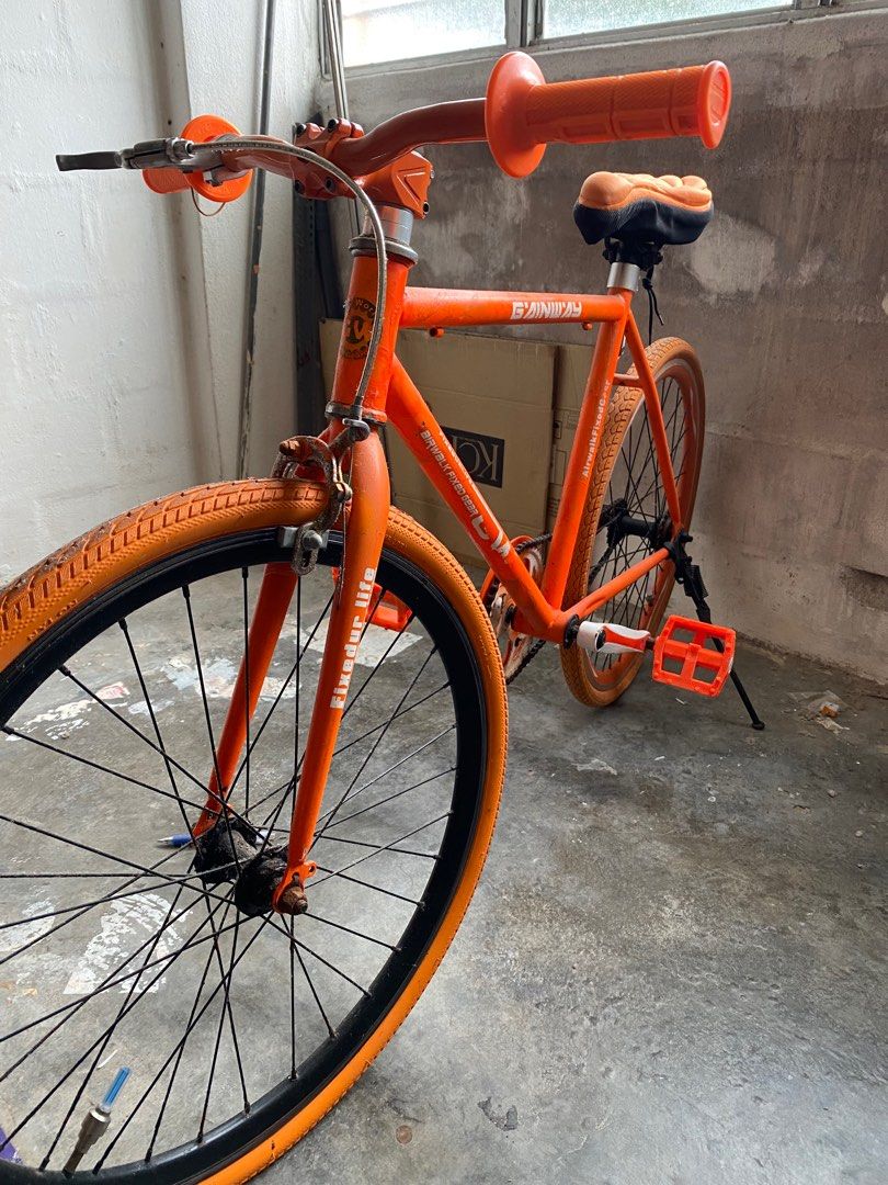 Caraci outlet bike orange