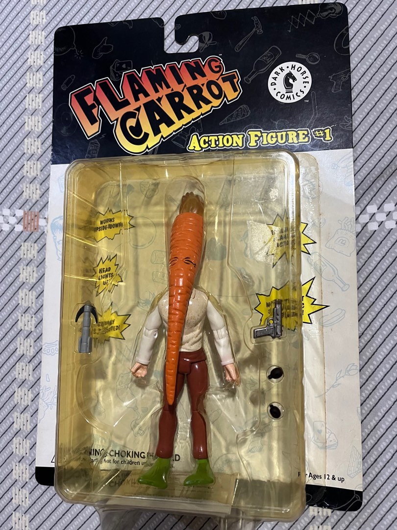Flaming carrot action discount figure