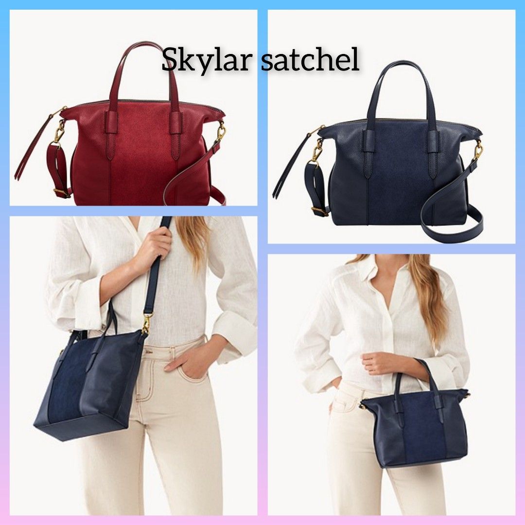 Fossil skylar satchel hot sale