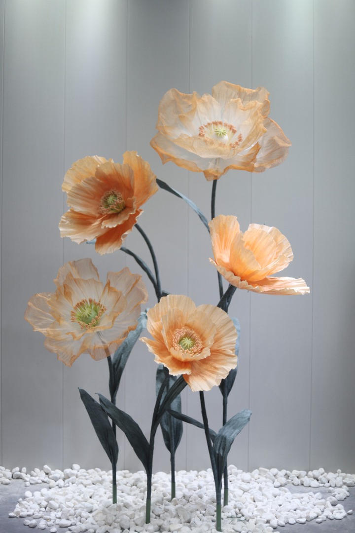 Giant Fake Flowers, Furniture & Home Living, Home Decor, Artificial