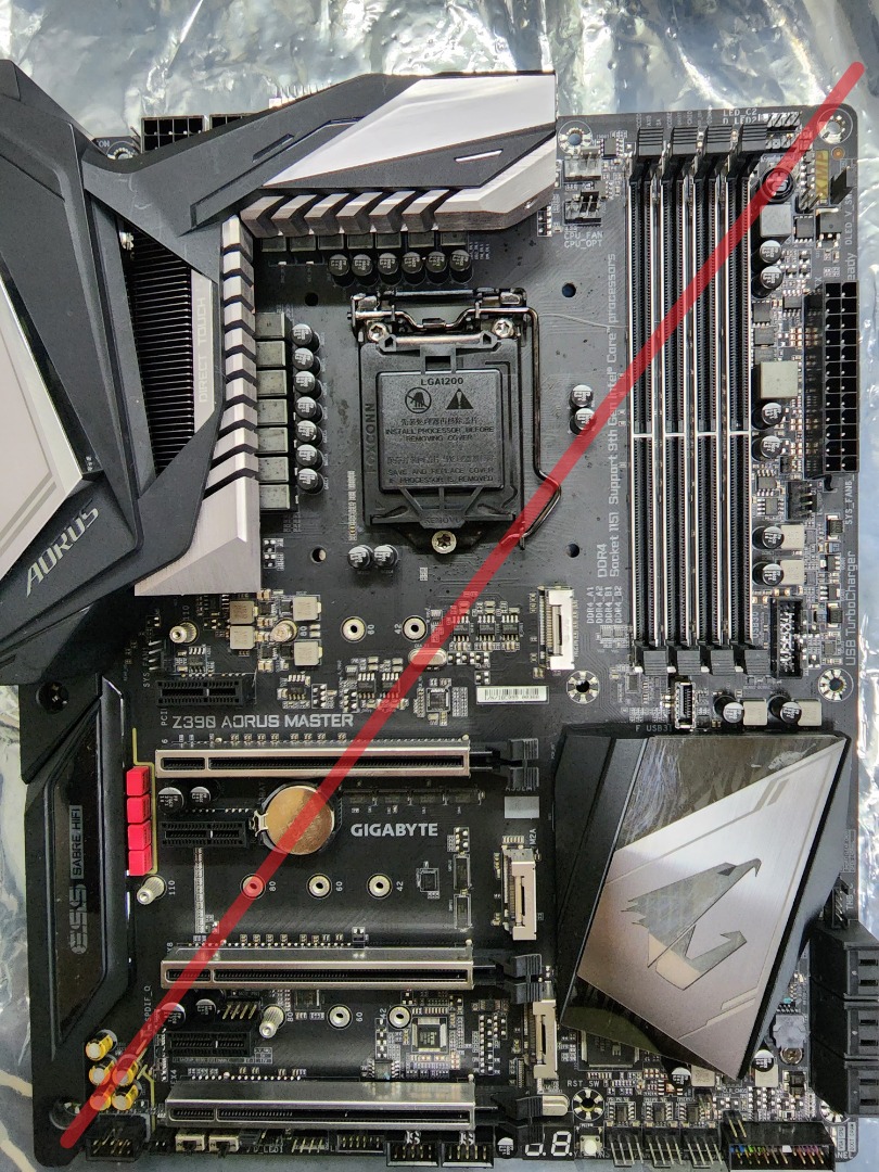 Gigabyte z390 Aorus Master(上intel 8/9代CPU) 最高i7-9900KS, 電腦