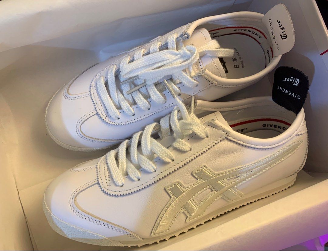 GIVENCHY x ONITSUKA TIGER WHITE Fesyen Pria Sepatu Sneakers di
