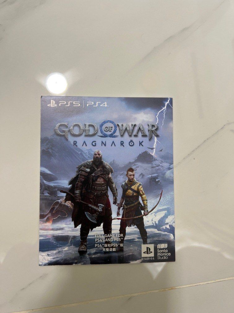 God of war Ragnarok digital code Video Gaming Video Games