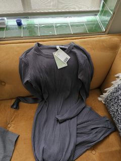 Grey maxi dress