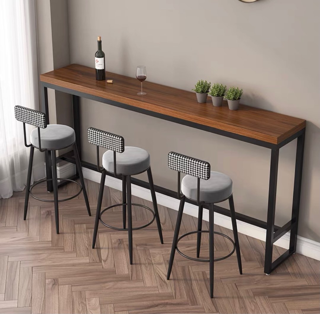 Bar Stools or wooden bar table high counter chair suitable for
