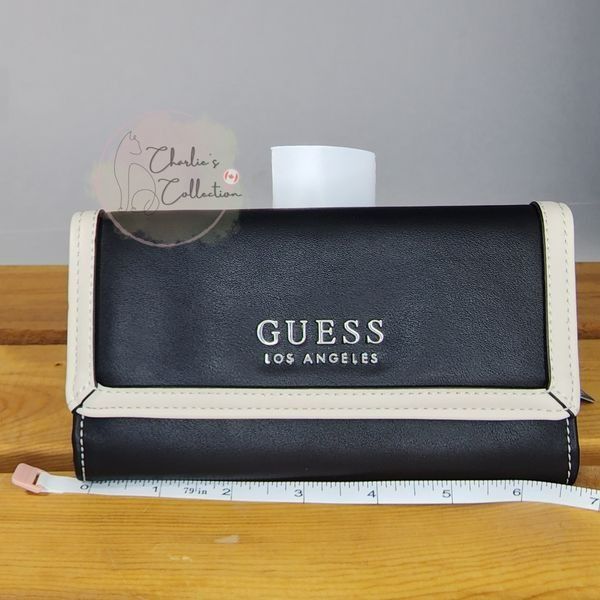 Guess shawna store slim clutch wallet