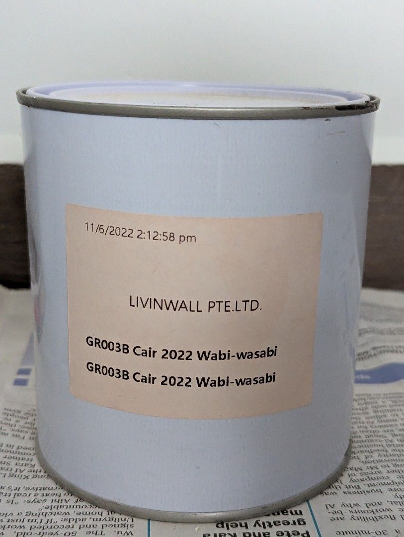 Gush Paint (various colours and quantities), Furniture & Home Living, Home Decor, Other Home