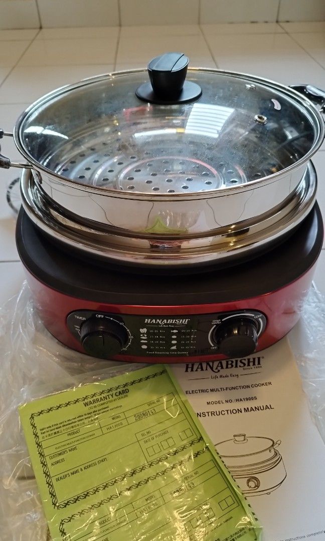 Hanabishi multi cooker ha1900s cheap